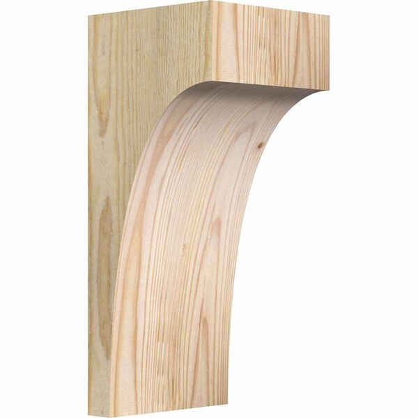 Ekena Millwork Huntington Rough Sawn Corbel, Douglas Fir, 6"W x 6"D x 14"H COR06X06X14HUN00RDF - main
